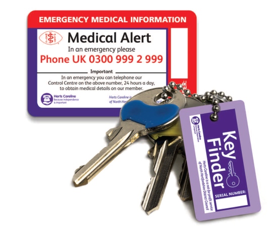 Medical alert card