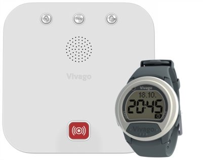 Vivargo alarm base and watch